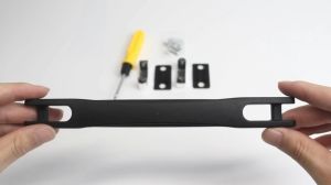Luggage Handle Replacement Accessory Universal Black Elastic Handle Retractable Portable Easy Installation Load Capacity Up To 30kg