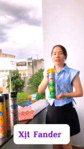 {Hàng chính hãng} Bình xịt côn trùng Fander  600ml Xịt muỗi kiến gián an toàn hiệu quả