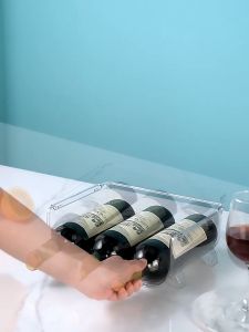 Rak Botol Tumblr Minuman Kulkas Drinking Kabinet Akrilik Susun Organizer