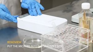 Multi Function UV Sterilizer Phone Sanitizer UV Portable Smart Phone Sterilizer UV Light Cell Phone Cleaner with USB Port and Aromatherapy Function Phone UV Light Sterilizer with Ozone for Smartphones Jewelry Watches FaceMask
