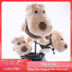 Bọc đầu gậy golf cover gậy gỗ 3 5 driver da PU cao cấp chống va đập BD028