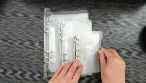 Dompet Keuangan A6 A5: Panduan Planner Keuangan Zipper Binder