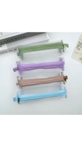 Large Capacity Transparent Mesh Pen Pouch Simple Multi-Purpose Student Stationery Bag Special Pencil Bag for Office Supplies