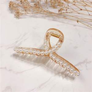 Kẹp tóc kiểu Pháp sau đầu nữ tính cài tóc tiểu thư nhiều kiểu