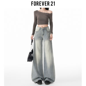 American Retro High Waist Slim Straight Jeans Womens Design Sensation Light Blue Loose Wide Leg Pants Casual Denim Jeans