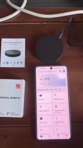 iHseno | Tuya Smart Wifi RF IR Remote Control Smart Home for Air Conditioner ALL TV LG TV Support Alexa Google Home