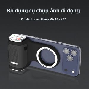 Giá Đỡ Điện Thoại Từ Tính COMITOK Dành Cho iPhone Với Điều Khiển Từ Xa Tay Cầm Quay Phim Di Động Dễ Dàng Sử Dụng Một Tay Phụ Kiện Quay Video Vlog
