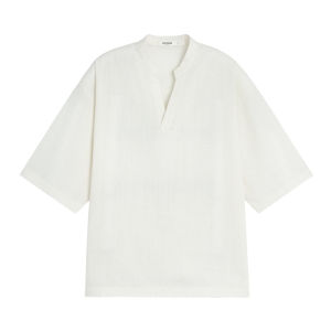 BODYDREAM | V-Neck Casual Linen Blend T-shirt
