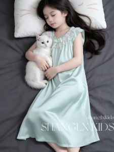 SHANGLEXIONG | New Style Summer Girls Dress Nightgown