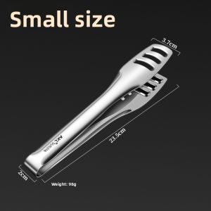 Thickened 316 Stainless Steel Kitchen Bread Clamps Barbecue Anti-scalding BBQ Clamp Cooking Utensils for Home Kitchen Outdoor