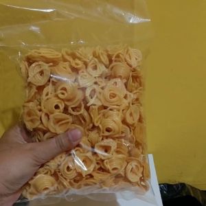 500 GRAM KERUPUK KEONG KUNING MENTAH / KERUPUK MENTAH / BABANGI MENTAH VIRAL / RAABIHAH GROSIR