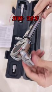 1/2 "Adjustable Torque wrench 28-210NM Torque Wrench Adjustable Hand Tool With Sleeve Set