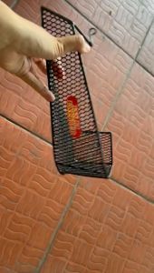 Rổ treo hông xe Exciter 155 và Ốc nằm ở trên xe