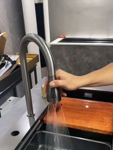 Hàng hót Giá siêu rẻ Chậu rửa bát 1 Hố KENISI Inox 304 bồn rửa chén 1 ngăn lớn Nano chống xước kèm chậu nhỏ thớt xi phông