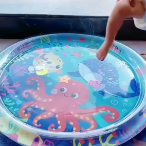 Thảm Nước 100CM Đệm Nước Mát Cho Bé Nhún Đệm Nước Chống Tràn Thảm Nước Cho Bé Nằm Chơi