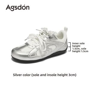 Agsdon | Thick Sole Retro Elevator Training Shoes For Women
