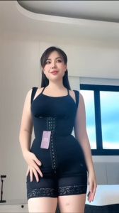 บอดี้สูทแบบเก็บเนื้อหลัง- สายใหญ่ปรับระดับได้ Body suit full back By MAM SHAPE WEAR