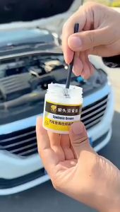 50g High-Performance Car Synthetic Grease Auto Lubricant for Doors Sunroof Tracks Multi-Purpose Long-Lasting Squeak-Free 车门润滑脂 50g