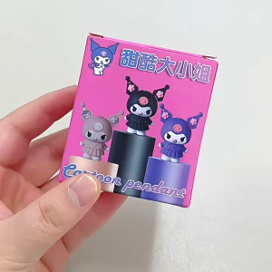 ( Hcm bán sỉ ) Bật lửa hình HOẠT Kuromi có dây đeo như hình nhiều màu full box