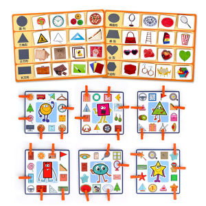 Toán Học Hình Học Đồ Chơi Giáo Dục Cho Trẻ Em Từ 3-5 Tuổi Đồ Chơi Luyện Tập Tư Duy Hình Học Bộ Bài Phát Triển Trí Tuệ