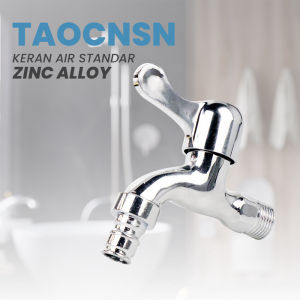 Keran Kran Air Standar Zinc Alloy TAOCNSN 888 Silver