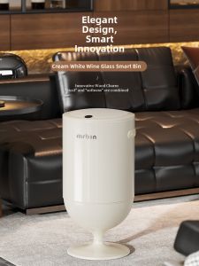 MR.Bin | Smart Sensor Trash Can Home Kitchen Living Room Wine Glass Shape