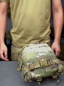 2025IDOGEAR Small Steel Scorpion Vest Water Bag Tactical Attack Bag molle Lightweight Action Vest with Rear Attachment Bag