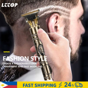 Hair Clipper T9 USB Electric Hair Cutting Professional Beard Trimmer Machine Rechargeable New Hair Clipper Man Shaver Trimmer For Men Barber