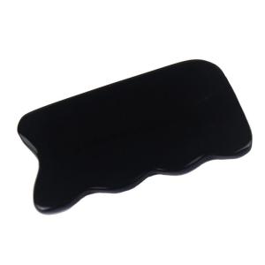 Cervical Beauty Salon Universal Full Body Cow Horn Chest Gua Sha Board Breast Massager Facial Leg Back Neck Spa Tool