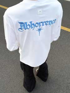 Áo Thun Dài Tay Thêu Chữ Cổ Điển Phong Cách Mỹ Cho Nam Mùa Thu Thiết Kế Mới Rộng Rãi Thường Ngày Cho Cặp Đôi