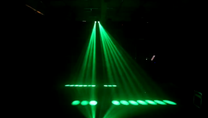 COD Kirim Cepat TaffLED Lampu Sorot Panggung Sensor Suara Musik Proyektor Disco RGB 128 LED 20W EL20