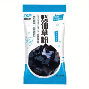 GUOXIANGQIAN | Ready-to-Eat Black and White Grass Jelly Powder Edible for Children Dessert and Beverage Shops