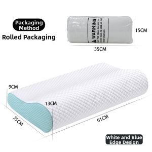 Slow Rebound Memory Foam Deep Sleep Neck Protection Pillow for Side Sleep