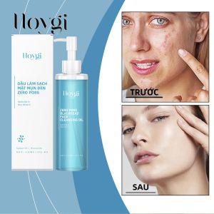 Bộ Làm Sạch Kép Hoygi 120ml Với Dầu Đậu Nành Và Niacinamide - Tẩy Trang Nhẹ Nhàng Cho Mặt Và Mắt Không Nhờn Dưỡng Ẩm Làm Sạch Lỗ Chân Lông Dành Cho Da Nhạy Cảm