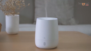 Happy Life Air Humidifier Mini Ultrasonic Aroma Diffuser LED RGB 120ml - HL-EOD01