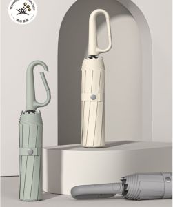 IELGY Mens Full Automatic Umbrella Students Large Sunscreen and Sunny Umbrella Womens Sunshade Umbrella