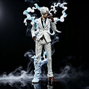 Bandai | 25cm Anime One Piece Figure Luffy Sanji Figure Gear 5 Sun God Nika Figurine Model PVC Collection Action Figure Toy Kid Gifts