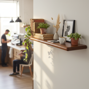 Versatile Storage Shelf Wood