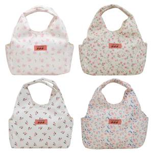 MOJOYCE Womens Handbag with Compact Floral Lunch Box for Office School and Outdoor Trips