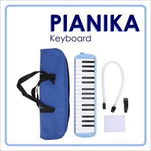 Pianika Keyboard Alat Musik Tiup Anak Biru