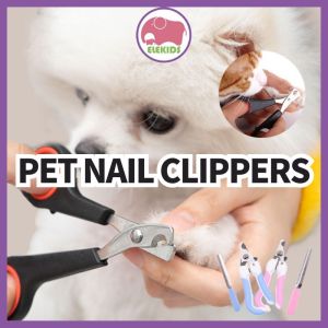 Pet Toe Care: Stainless Steel Dogs & Cats Claw Nail Clippers