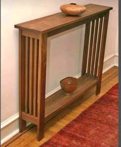 Entryway Console l Altar Table Magkono wood