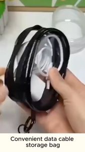 AKIRO MALAYSIA Portable Cable Storage Bag Charger Case Travel Gadget Storage Bag Organizer Beg Kabel 数据线收纳