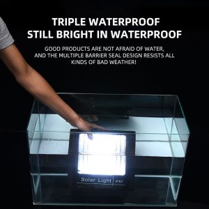 Samsung buy 1 take 1 Heavy outdoor LED solar 5 years warranty 30W 45W 75W 100W 200W 300W 500W flood light solar lights outdoor waterproof street light waterproof with remote control support COD