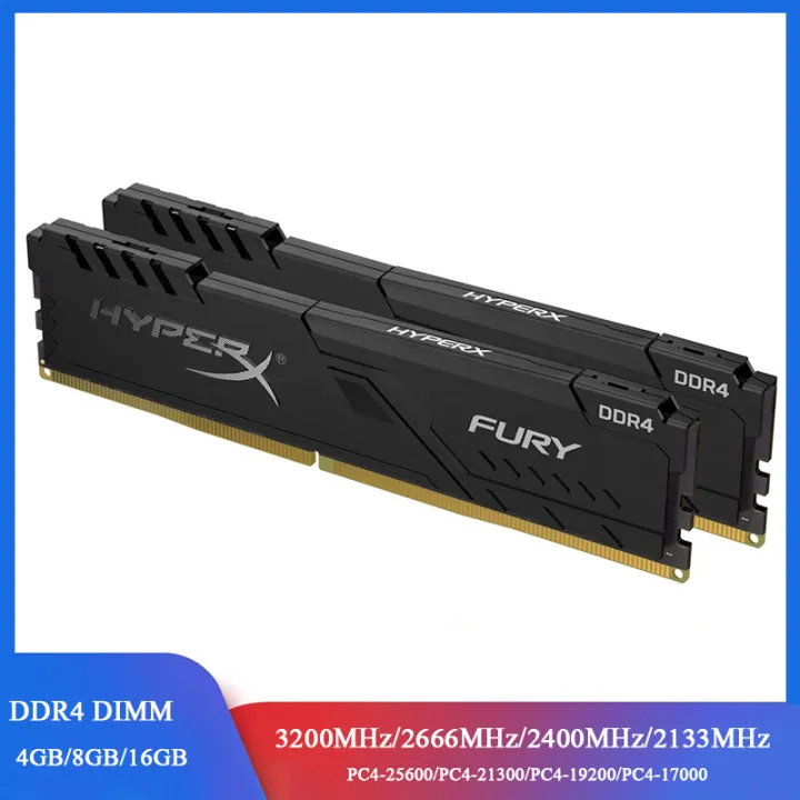 Kingston | 32GB 16GB 8GB 4GB Memoria RAM DDR4 3200MHz 2666 2400 2133 3600MHz Desktop Memory 288Pins DIMM PC4-25600 28800 19200 21300 RAM