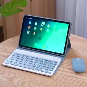 Bao Da Bàn Phím Lenovo Xiaoxin Pad Pro 12.7 2025 Tích Hợp Trackpad 10 Inch Đèn Nền Nam Châm Chống Sốc Chất Liệu Giả Da