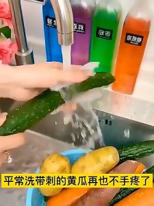 Fruit and Vegetable Cleaning Brush 果蔬清洁刷 Berus Pencuci Buah Sayur Dapur Kitchen Wash Vegetable Scrubber Multi-functional