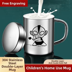 BAICHANG | Cốc Uống Cho Trẻ Em Thép Không Gỉ 304