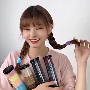 Ikat Rambut Korea Anak Kunciran Polos Set 20 Pcs Warna Warni Aksesoris Hiasan Rambut Import AK280