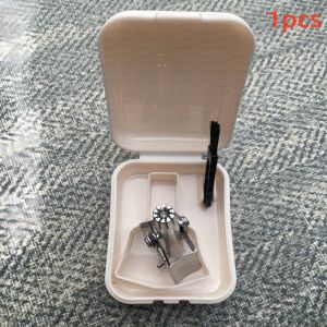 OMINGOOD Mens Nose Hair Trimmer Stainless Steel Manual Ear Razor Washable Portable Hair Removal Tool for Nose And Ear